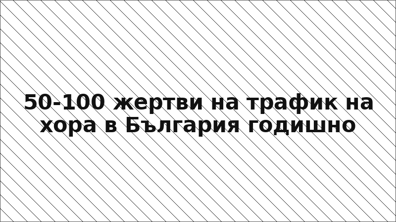 50-100 жертви на трафик на хора в България годишно