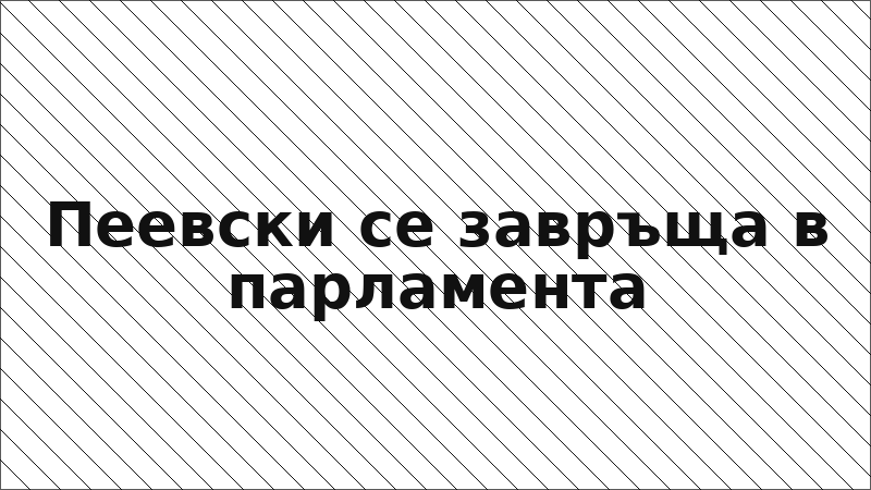 Пеевски се завръща в парламента