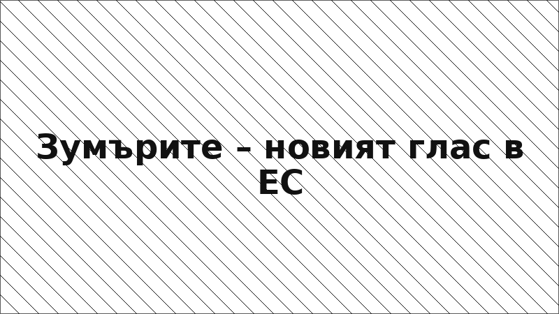 Зумърите – новият глас в ЕС
