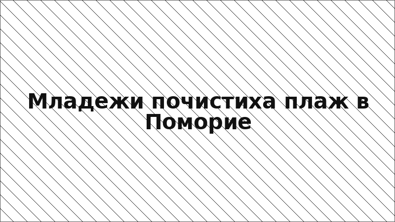 Младежи почистиха плаж в Поморие