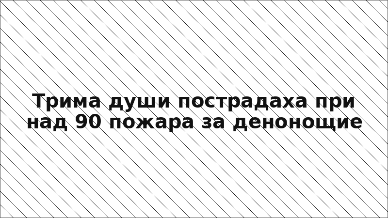 Трима души пострадаха при над 90 пожара за денонощие