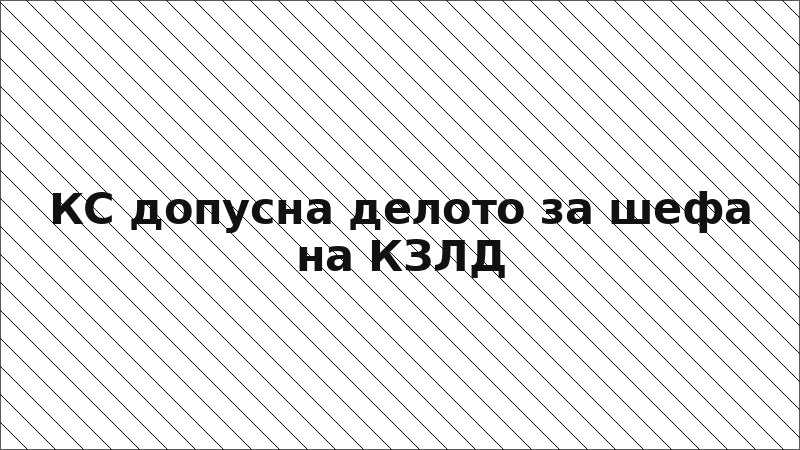 КС допусна делото за шефа на КЗЛД