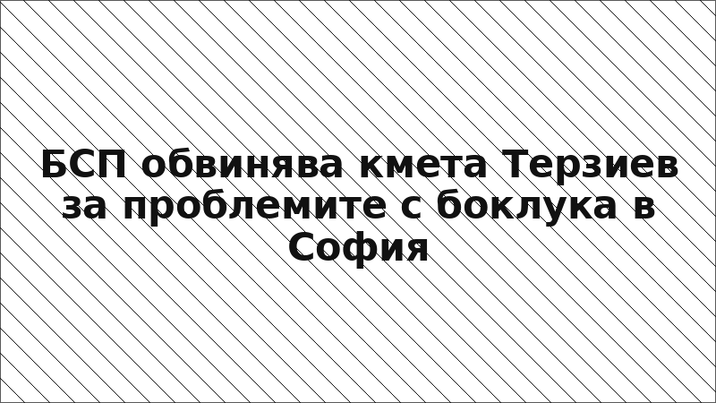 БСП обвинява кмета Терзиев за проблемите с боклука в София