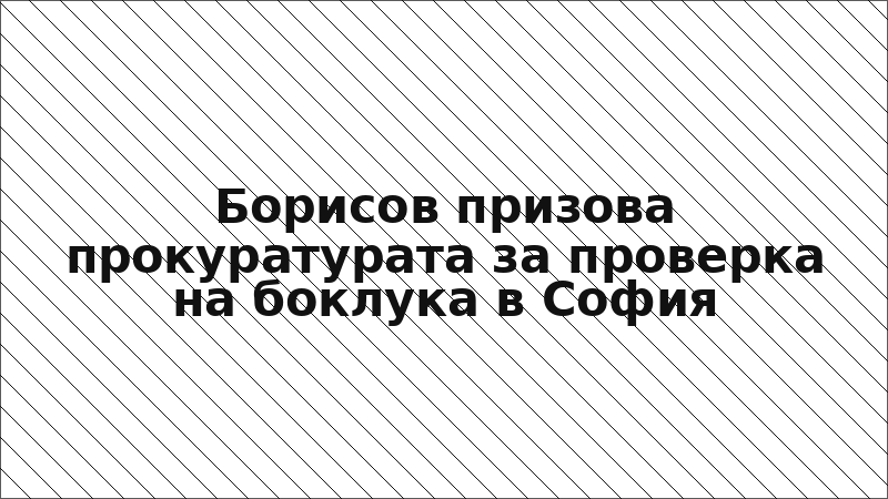 Борисов призова прокуратурата за проверка на боклука в София