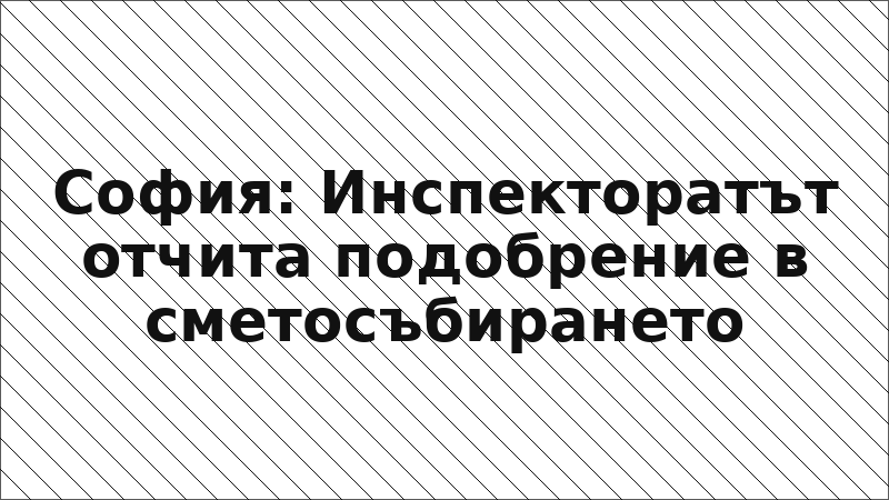 София: Инспекторатът отчита подобрение в сметосъбирането