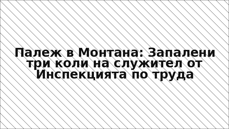 Палеж в Монтана: Запалени три коли на служител от Инспекцията по труда
