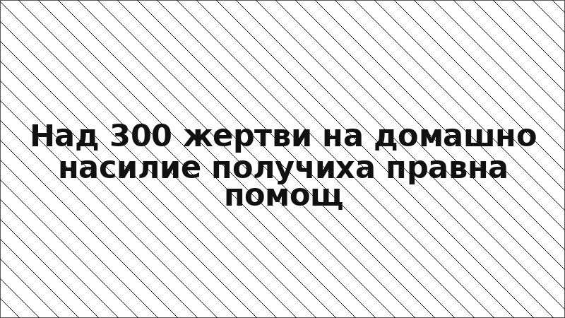 Над 300 жертви на домашно насилие получиха правна помощ