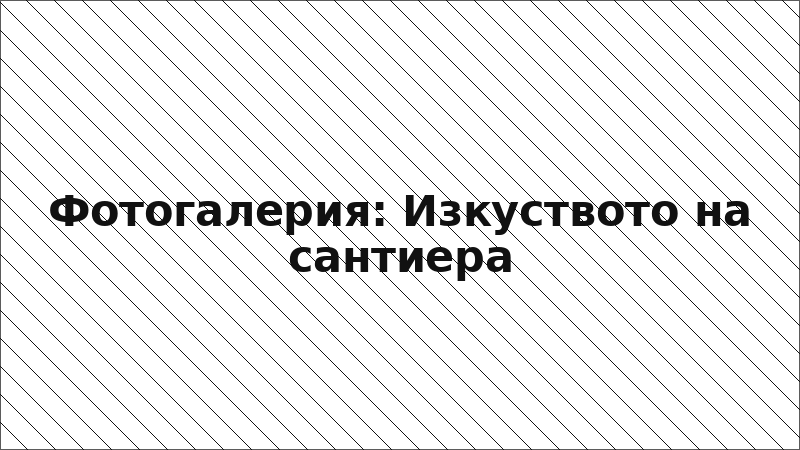 Фотогалерия: Изкуството на сантиера
