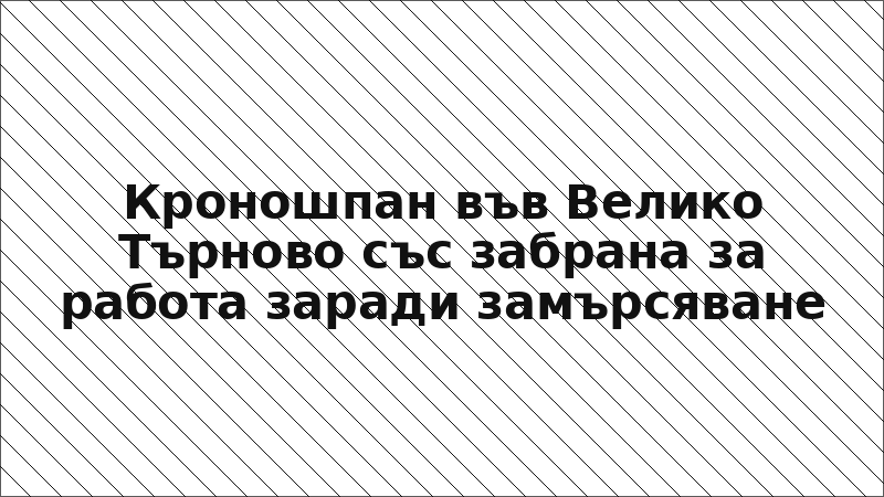 Кроношпан във Велико Търново със забрана за работа заради замърсяване