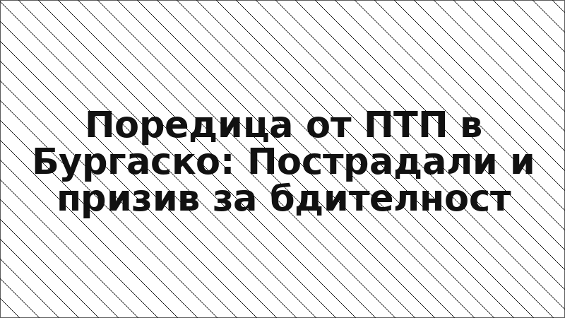 Поредица от ПТП в Бургаско: Пострадали и призив за бдителност
