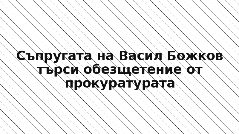 Съпругата на Васил Божков търси обезщетение от прокуратурата