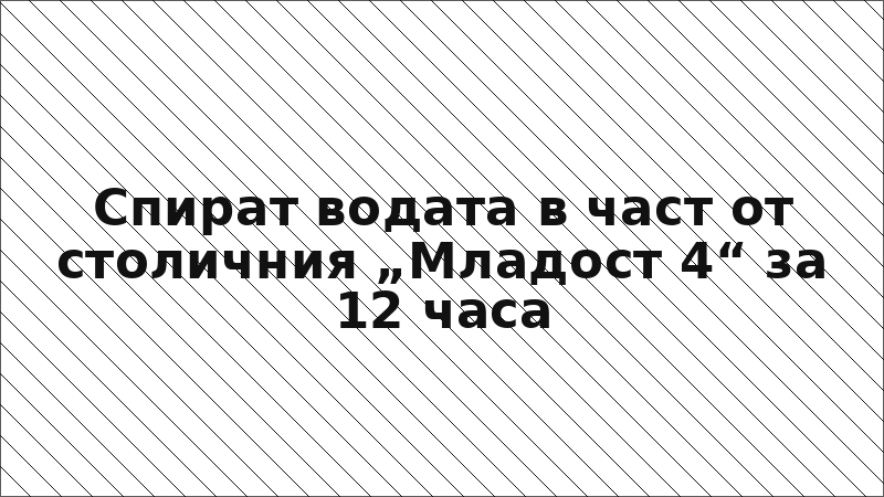 Спират водата в част от столичния „Младост 4“ за 12 часа