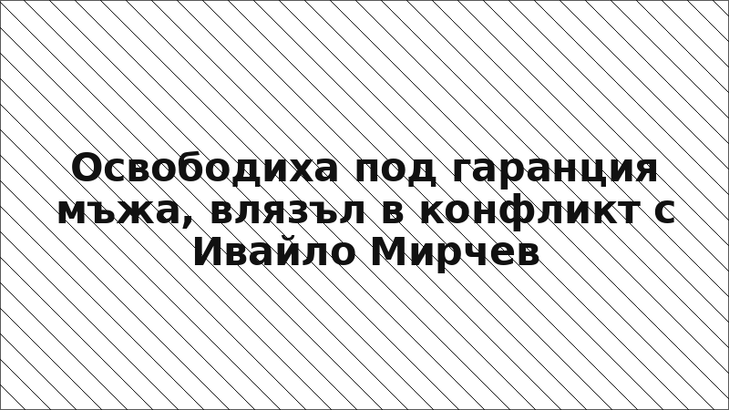Освободиха под гаранция мъжа, влязъл в конфликт с Ивайло Мирчев