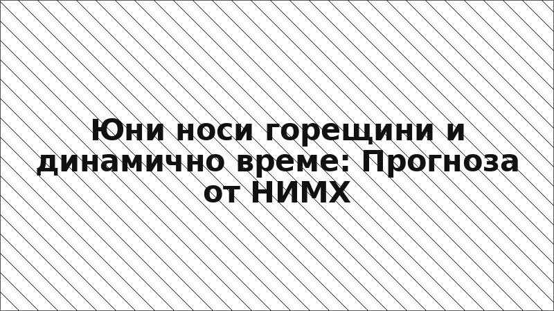 Юни носи горещини и динамично време: Прогноза от НИМХ