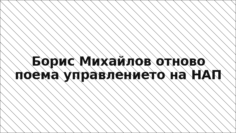 Борис Михайлов отново поема управлението на НАП