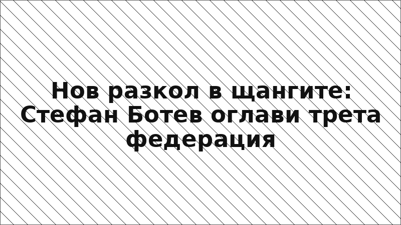 Нов разкол в щангите: Стефан Ботев оглави трета федерация