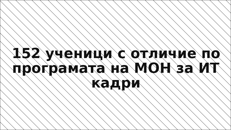 152 ученици с отличие по програмата на МОН за ИТ кадри